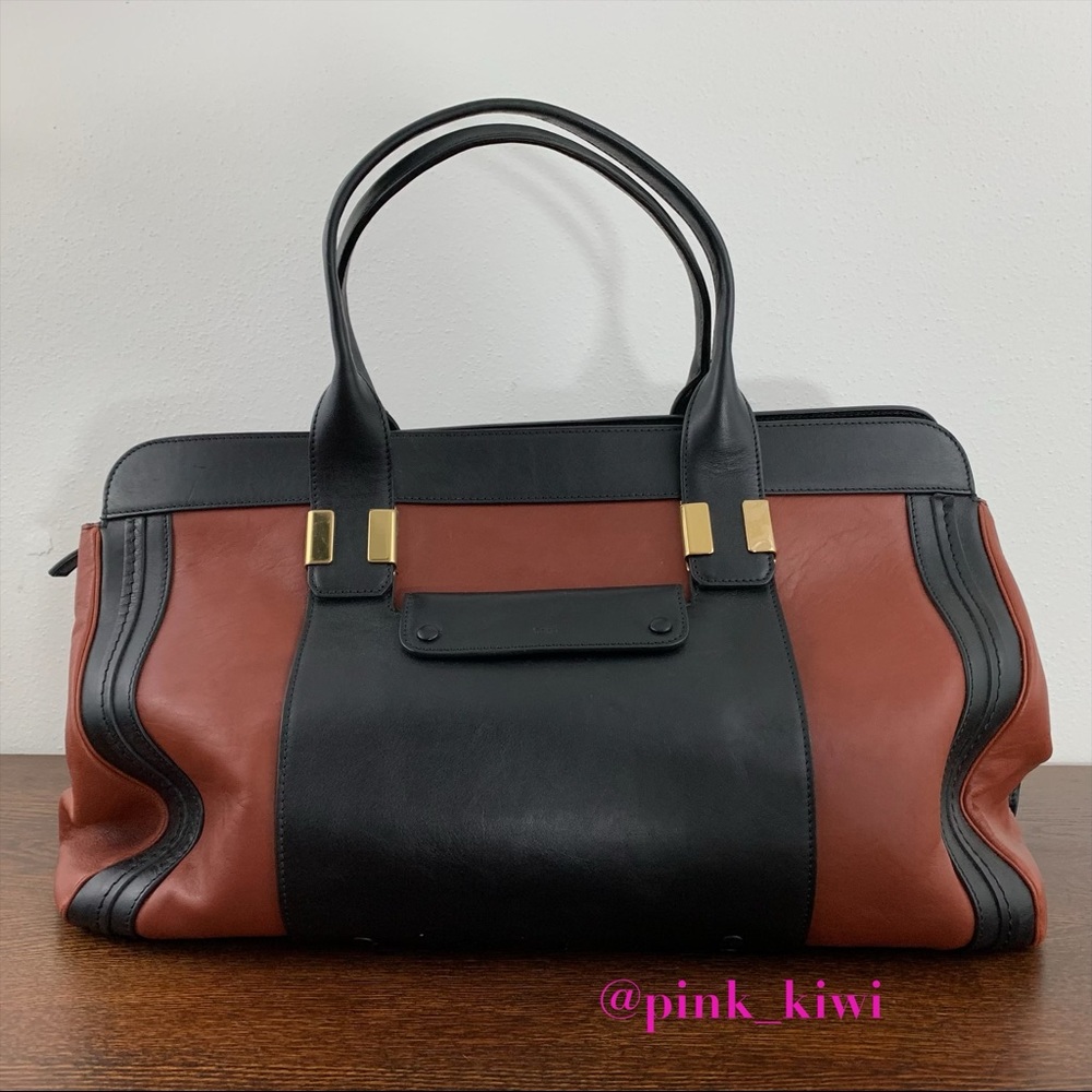Chloe Large Alice Colorblock Tote